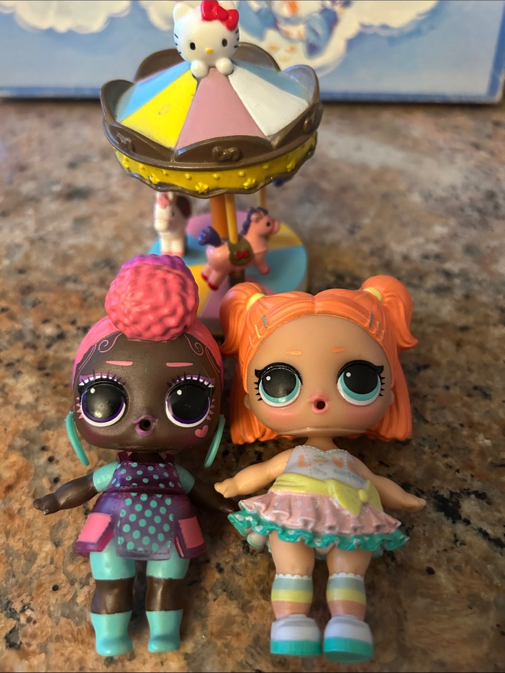 L.O.L. Surprise! Dolls with Pink and Orange Hair and Teal Accents
